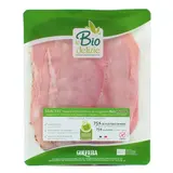 Le Biodelizie Di Golfera Jambon Braisé Cuit aux Herbes Bio, 100g