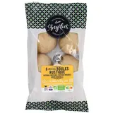 L'Angelus Mini Boules Rustique, Bio, 6 pains - 360g