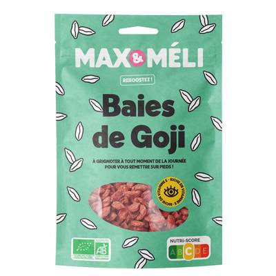 Max et Méli Baie de Goji bio, 250g