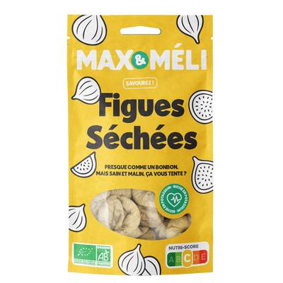 Max et Méli Figue bio Natural Turquie, 250g