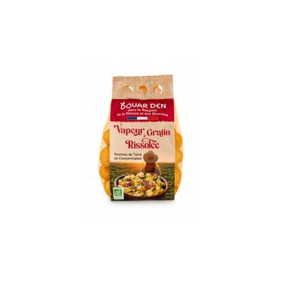 Les Paysans Bio Pomme de Terre Bio, Filet de 1,5kg