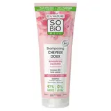 SO'BIO ETIC Shampooing cheveux doux, Amande bio & Protéines de riz, 250ml