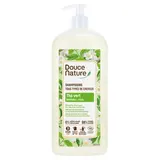 Douce Nature Shampooing des familles Tous Cheveux au thé vert d'Inde, 1L