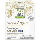 So'Bio Soin anti-âge nuit - Anti-âge - Peaux normales à sèches, même sensibles - Cosmébio, 50ml