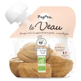 Popote Veau Bio Gourde Bébé Dès 4/6 mois, 60g