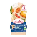 Babybio Tendresse de Légumes, Riz, Butternut Bio Bol Bébé Dès 12 mois, 2x200g