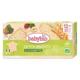 Babybio Petits Biscuits à la Noisette Bio Bébé Dès 12 mois, 160g