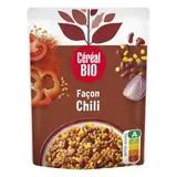 Céréal Bio Haricots Rouges Maïs Façon Chili Vegan Bio en sachet micro-ondable, 200g