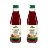 Alnatura Jus de légumes fraîchement transformés bio, Lot de 2x33cl