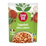 Céréal Bio Cappelletti Tofu Épinards Chèvre Veggie Bio en sachet micro-ondable, 220g