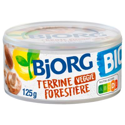 Bjorg Veggie Terrine forestière bio, 125g