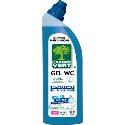 L'arbre Vert Gel WC force marine, 750ml