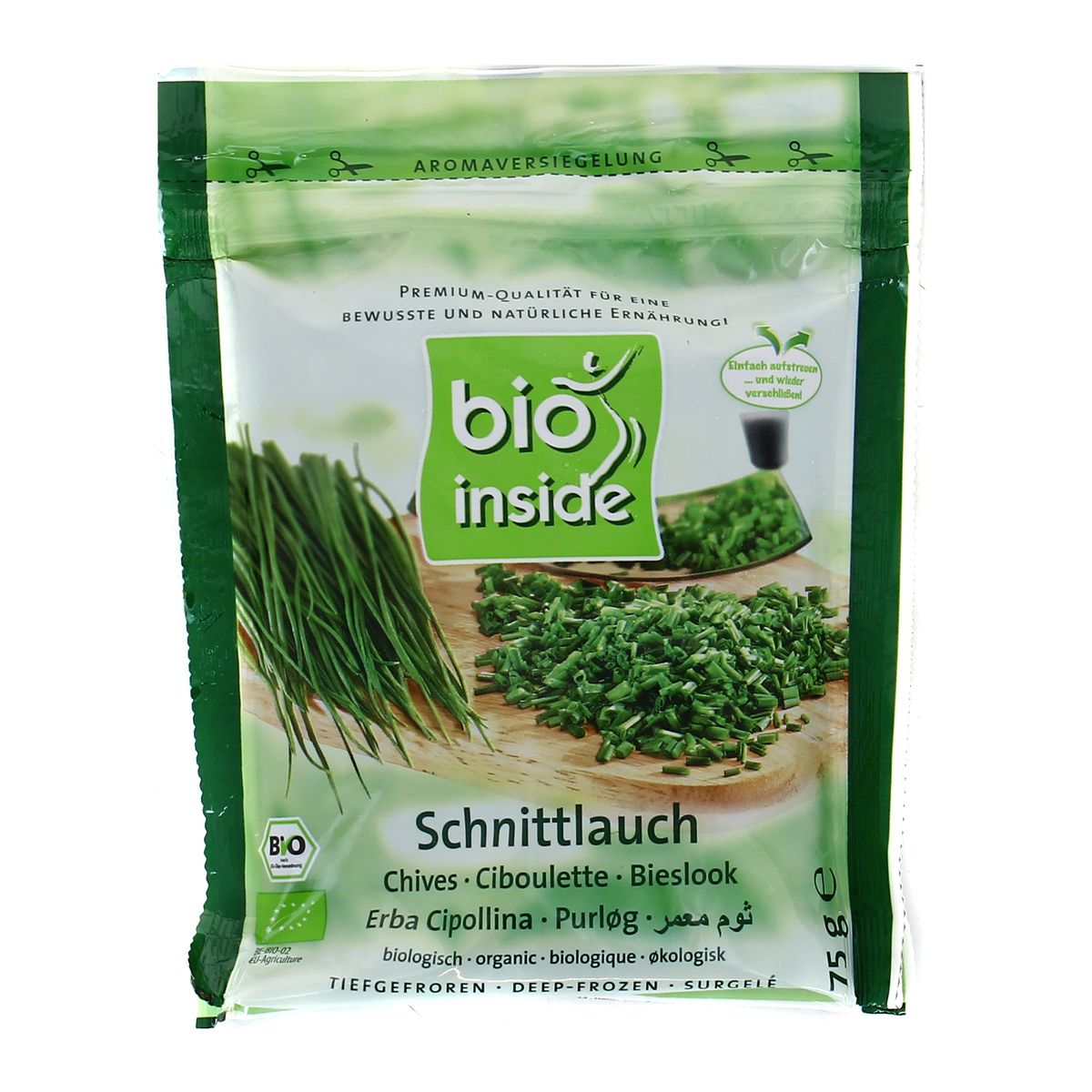 Bio Inside Ciboulette hachée Bio, 75g