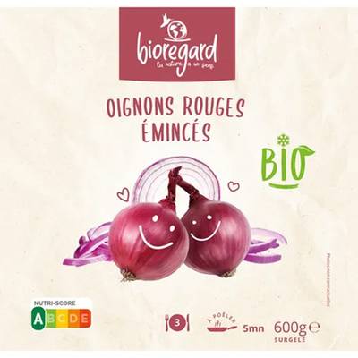 Bioregard Oignons rouges émicés bio, 600g