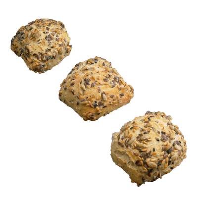 Pains et Tradition Petits pains multicéréales Bio précuits, 8x40g