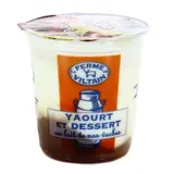 Ferme de Viltain Yaourt Bicouche Crème de Marron, 180g
