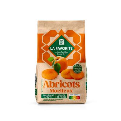 La Favorite Abricots Moelleux et Fondants, 250g