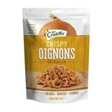 Les crudettes Oignons Frits Ail et Poivre, 80g