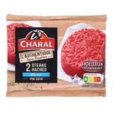 Charal Steaks Hachés 5%MG L'Autentique Façon Bouchère, 2x140g