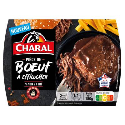 Charal Pièce de Boeuf à Effilocher, Paprika Fumé, 180g