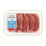 Bons morceaux Mincerette, Fine Côte de Porc Sans Os, 6 tranches - 300g