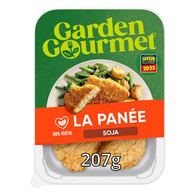 Garden Gourmet Pané Végétal Soja, 2 pièces - 207g