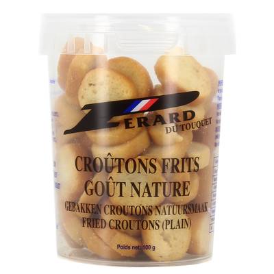 Perard Du Touquet Croûtons Frits Nature, Pot de 100g