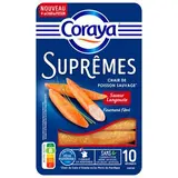 Coraya Suprêmes de Surimi au Goût de Langouste, 10 bâtonnets - 156g