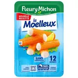 Fleury Michon Surimi Moelleux, 12 bâtonnets - 180g