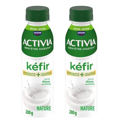 Activia Kéfir nature, Lot de 2x280g