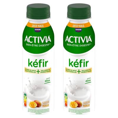 Activia Lait fermenté au bifidus et au kéfir, Lot de 2x280g