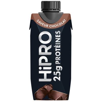 HiPRO Yaourt à boire Chocolat Protéiné 0%mg, 330ml