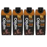 HiPRO Yaourt à boire Chocolat Protéiné 0%mg, Lot de 4x330ml