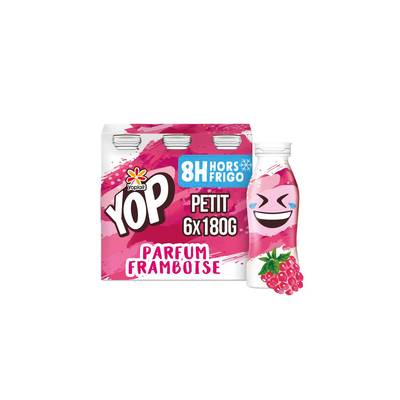 Yop Yaourt à Boire Framboise, 6x180g