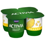 Activia Yaourt bifidus ananas, 4x125g