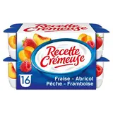 Danone Yaourts crémeux aux fruits, 16x125g