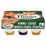 Panier de Yoplait Yaourt Nature sur Lit de Fruits, 6x140g