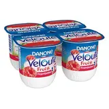 Velouté Fruix Yaourt brassé framboise, 4x125g