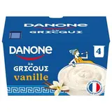 Danone Yaourt à la grecque vanille, 4x110g