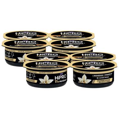 HiPRO Yaourt Vanille Protéiné 0%mg, Lot de 2 - 4x120g
