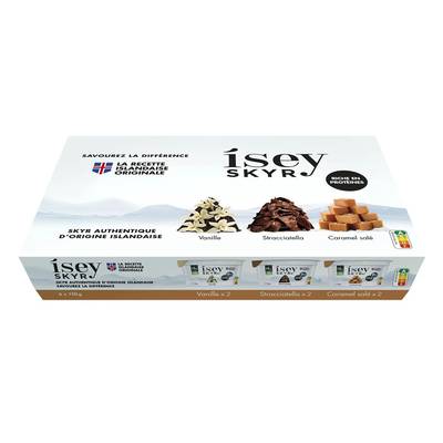 Isey Skyr panaché 0%mg, 6x150g