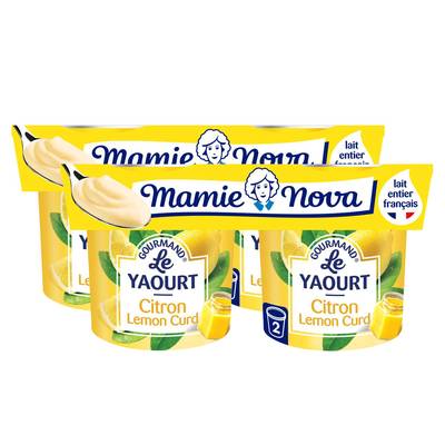 Mamie Nova Gourmand Lemon Curd, Lot de 2 - 2x150g