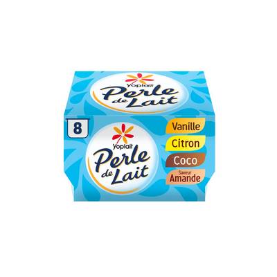 Perle de lait Yaourts aux Fruits Panachés, 8x125g