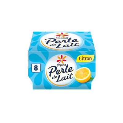 Perle de lait Yaourt Citron, 8x125g