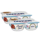 Danone Fromage Blanc Nature 3.2%mg, Lot de 2 - 4x100g
