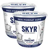 Les Danone Du Monde Skyr nature 0%mg, Lot de 2x825g