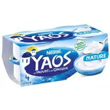 Yaos Yaourt à la grecque nature, 4x150g