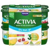 Activia Yaourt aux fruits 0% mg bifidus, 12x125g