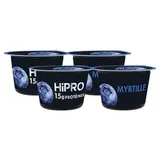 HiPRO Yaourt myrtille protéiné 0%mg, Lot de 2 - 2x160g