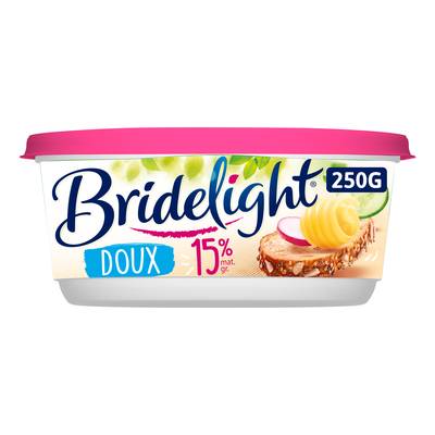 Bridelight Beurre allégé Doux 15%mg, 250g